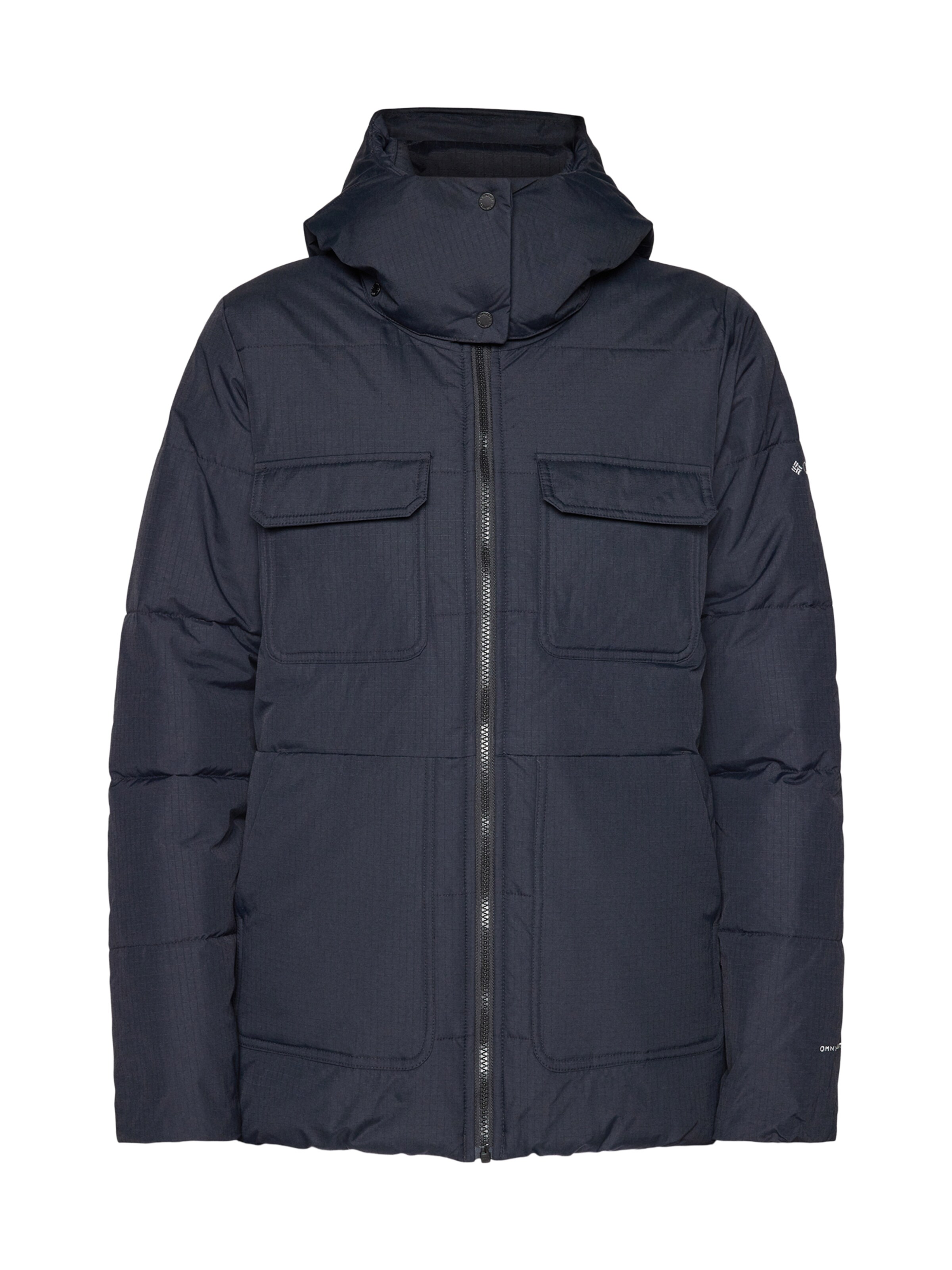 juoda COLUMBIA Laisvalaikio striukė 'Longhorn Ridge': priekis