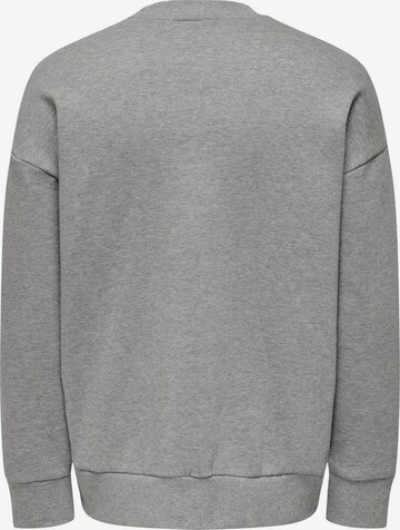 Only & Sons - Sweatshirt 'Dan' em cinzento