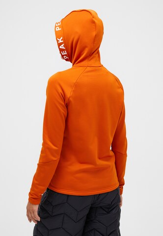PEAK PERFORMANCE Funktionsfleecejacke 'Rider' in Orange