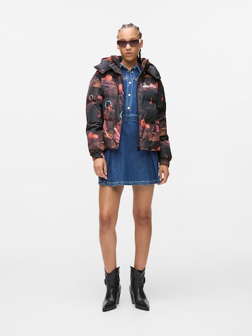 KARL LAGERFELD JEANSZimska jakna - crna boja