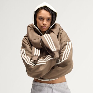 ADIDAS ORIGINALS Mikina 'Firebird' – hnědá