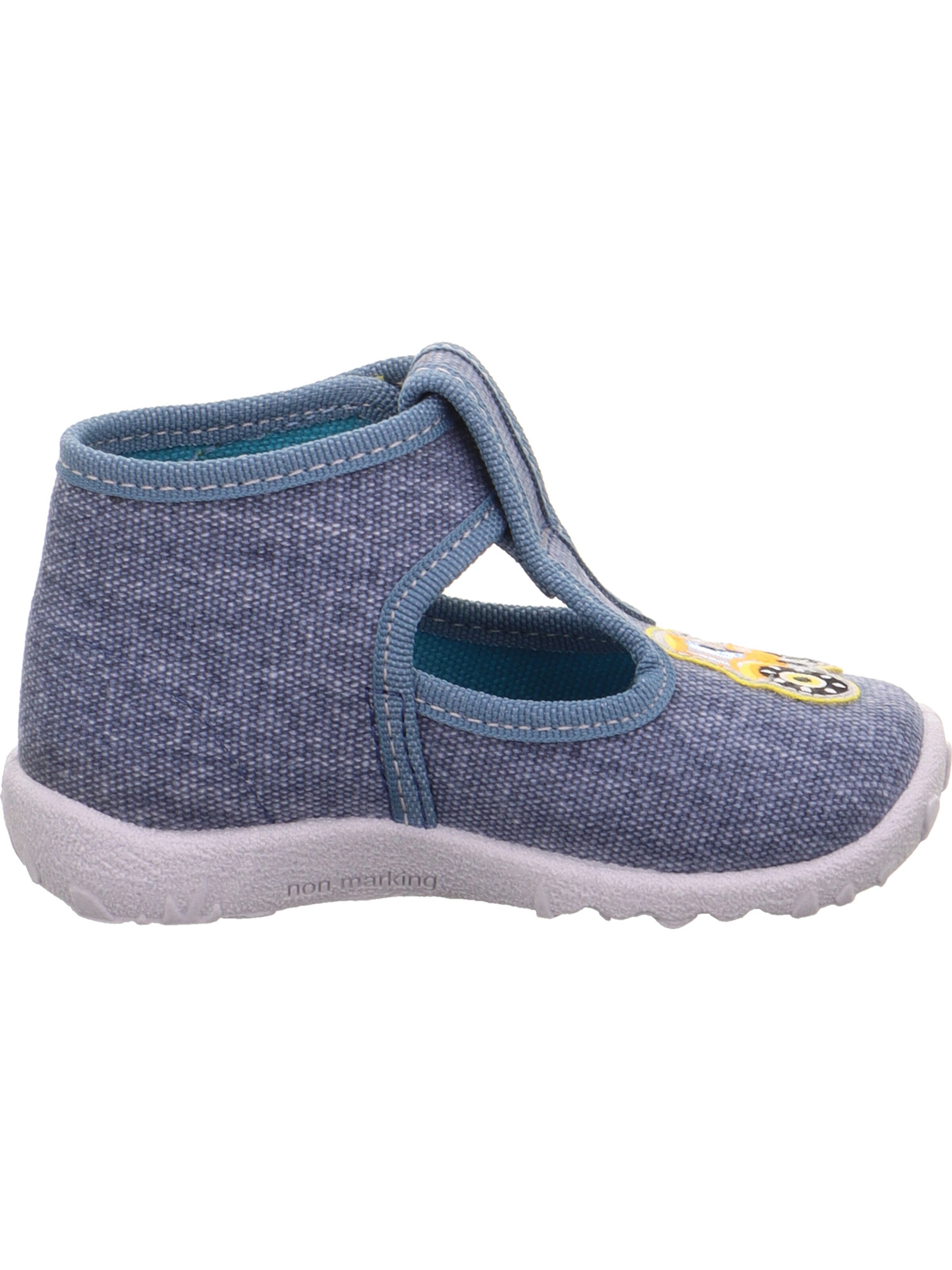 SUPERFIT Hausschuh 'Spotty' in Blau