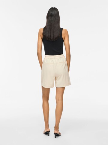 Loosefit Pantalon à pince 'VIVarone' VILA en beige