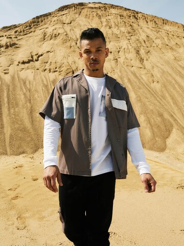 ABOUT YOU x Benny Cristo T-shirt 'Luan' i vit