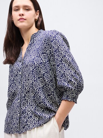 Chemisier 'CARRaya' ONLY Carmakoma en bleu