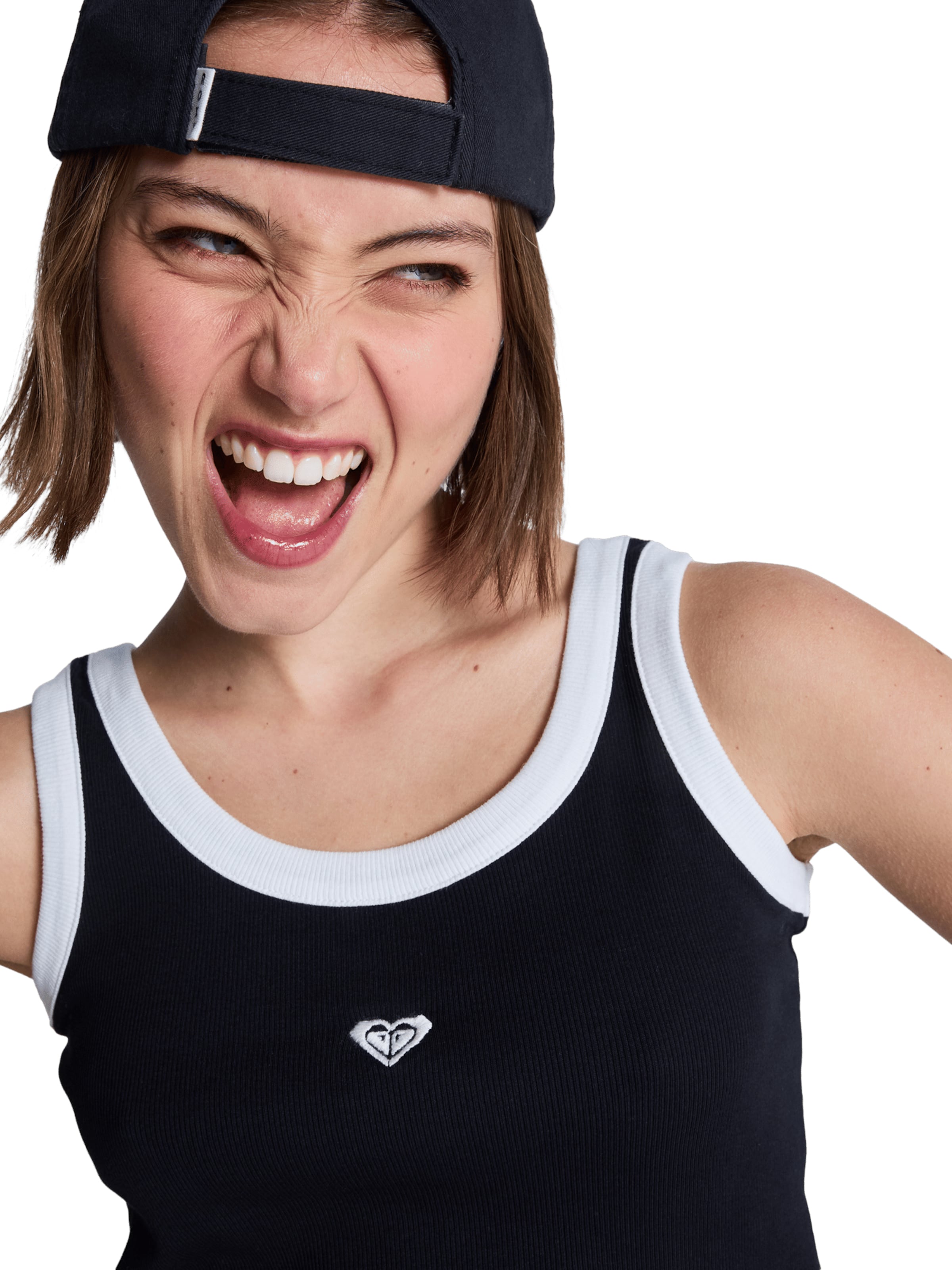 ROXY Top 'Keep It Cool' in Schwarz