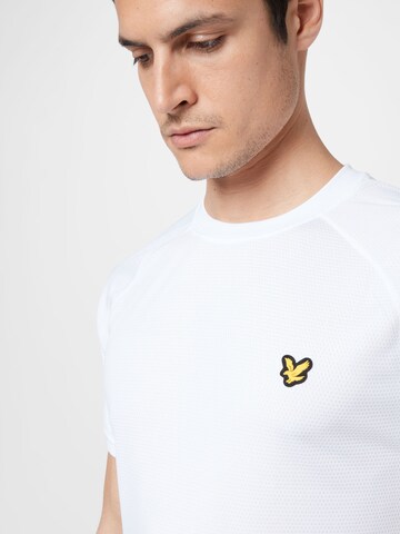 Lyle & Scott Tričko – bílá