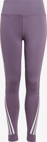 ADIDAS SPORTSWEAR Workout Pants in Purple: front