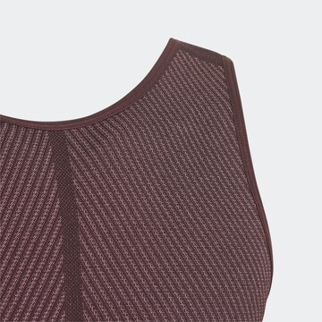 ADIDAS SPORTSWEAR Αθλητικό τοπ 'Aero Seamless ' σε κόκκινο