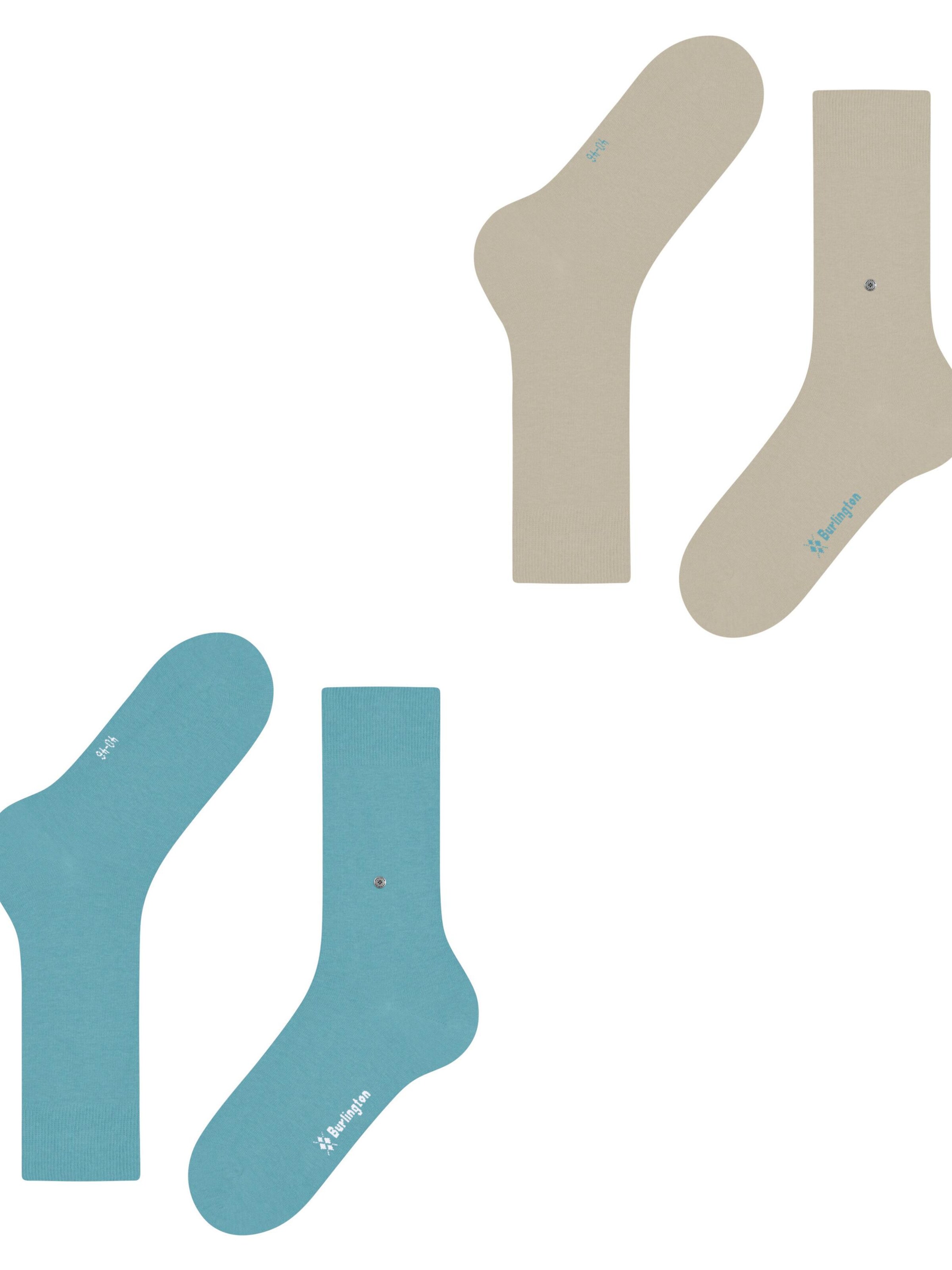 BURLINGTON Socks 'Everyday 2-Pack' in Blue