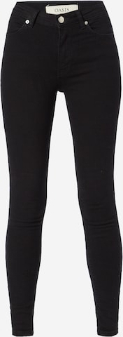 Oasis Skinny Jeans 'Jade' i sort: forside