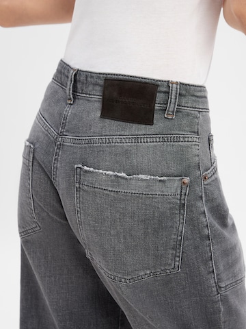 Cambio Tapered Jeans 'Ocean' in Black