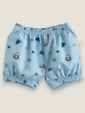 Pantalon 'Noelle ∼ Picnic in blue' LouieLouie en bleu : devant