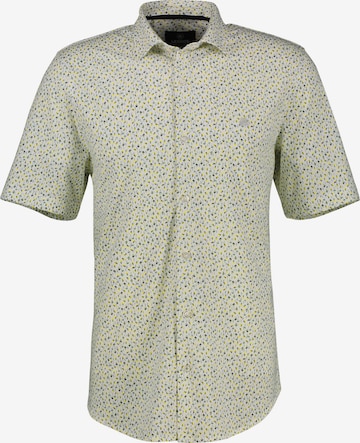 Coupe slim Chemise LERROS en blanc : devant