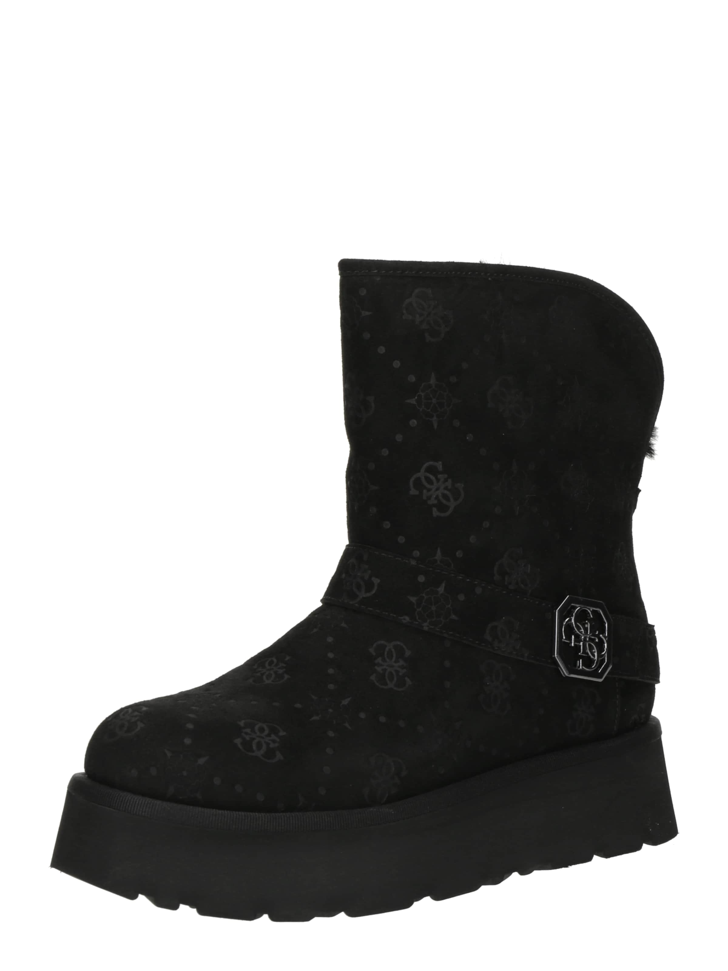 GUESS Botki 'DOLSAY2' w kolorze czarny: przód