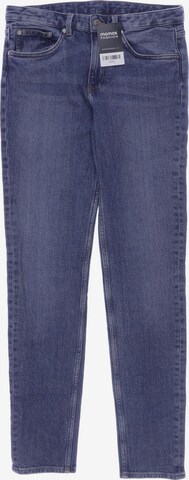 Arket Jeans in 27 in Blue: front