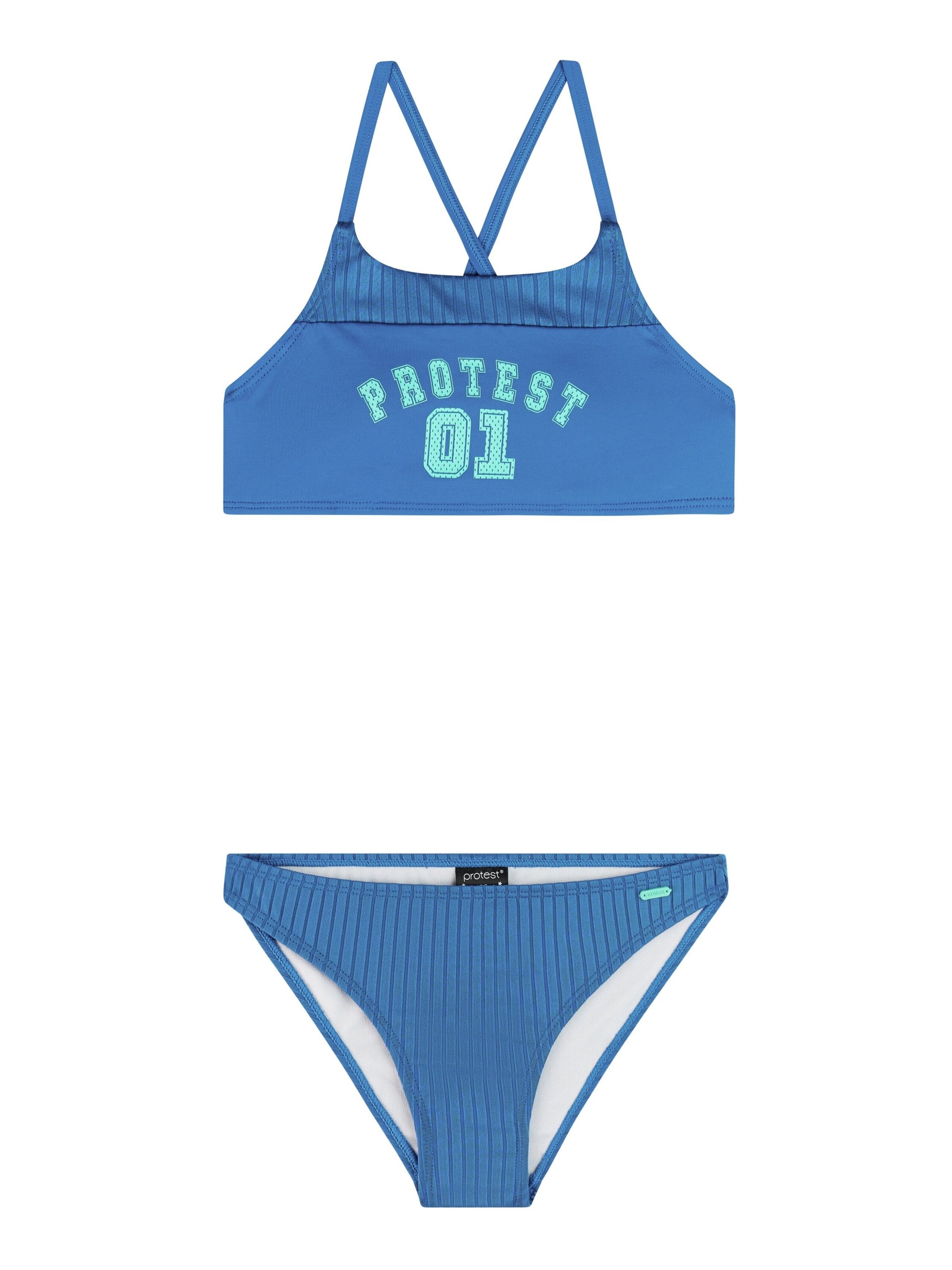 PROTEST Bikini 'PRTWaw JR' in Blauw: voorkant