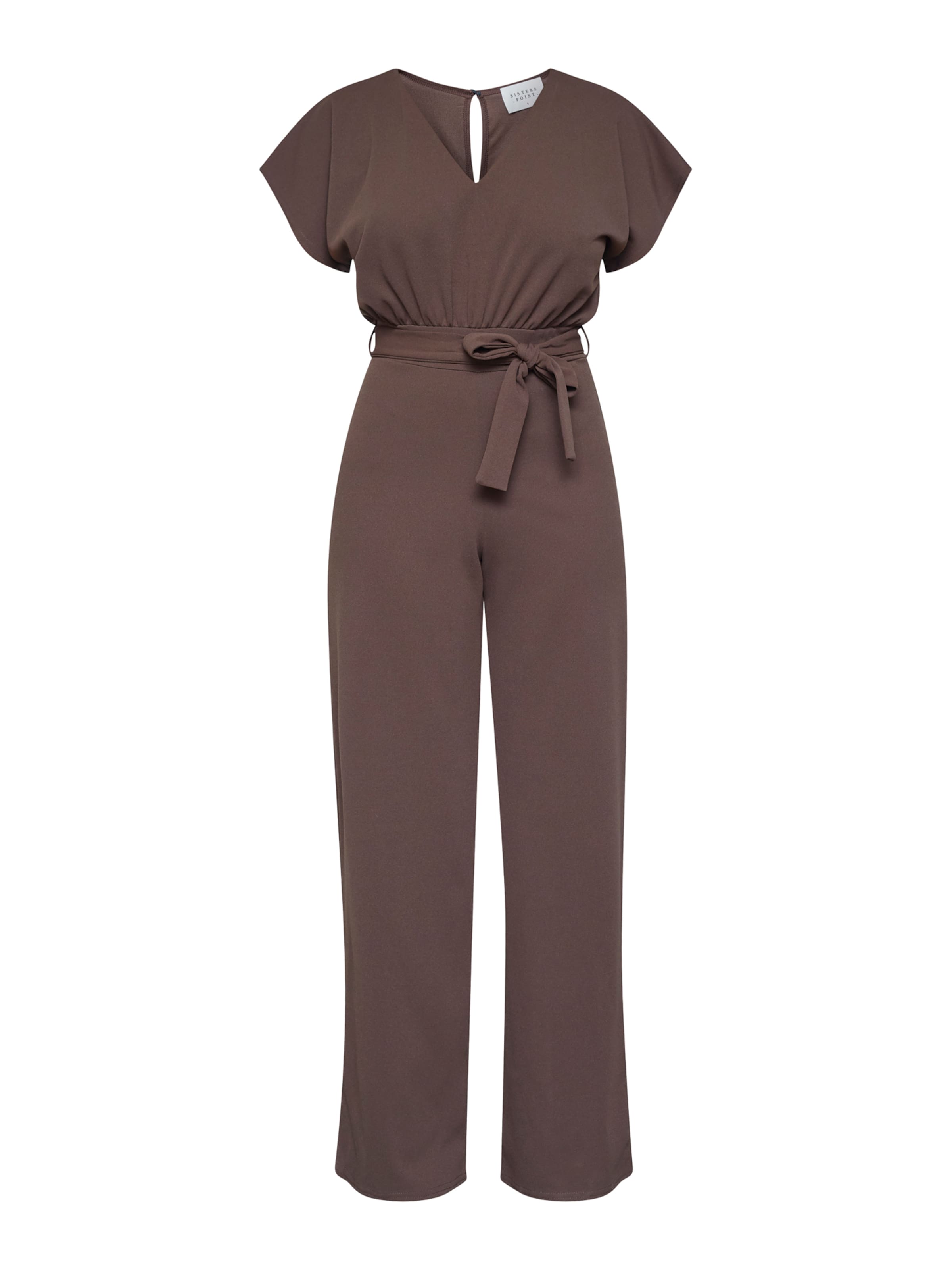 SISTERS POINT Ολόσωμη φόρμα σε σκούρο καφέ, Άποψη προϊόντος