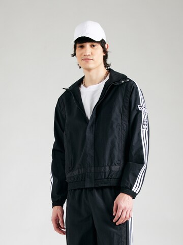 Veste mi-saison 'Adibreak' ADIDAS ORIGINALS en noir : devant
