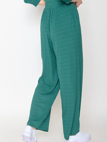 GREENBOMB Loosefit Broek in Groen
