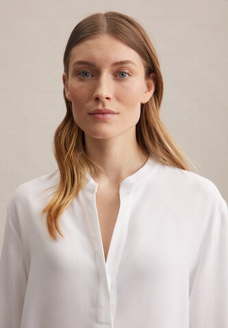 SEIDENSTICKER Bluse 'The Connecting Neutrals' in Weiß