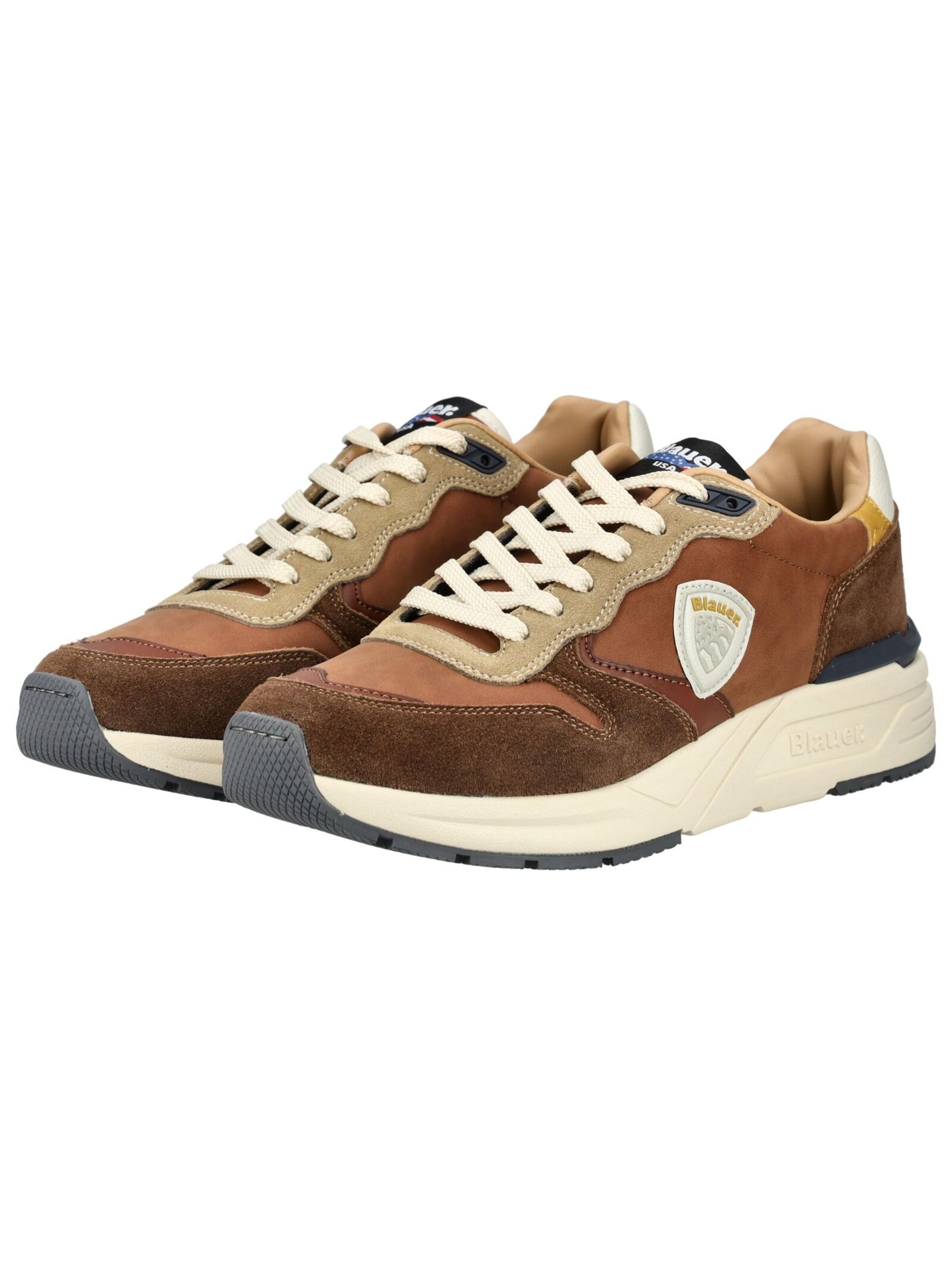 Blauer.USA Platform trainers 'Ray' in Brown