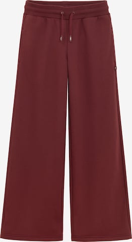 raudona NoWear Plačios klešnės Kelnės: priekis