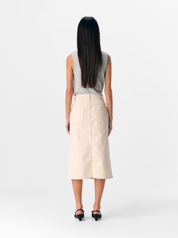 Jupe OBJECT en beige