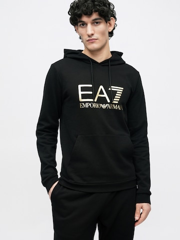 EA7 Emporio Armani Mikina - Čierna