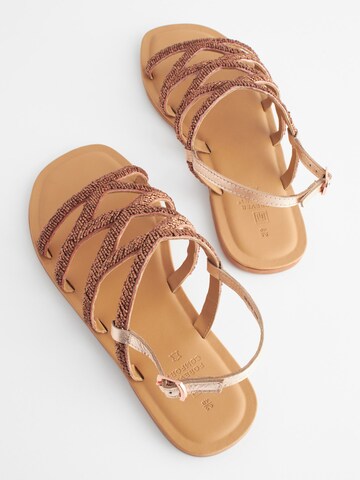 Next Sandale in Silber