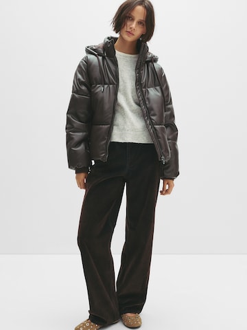 Pull&Bear Zimná bunda - Hnedá