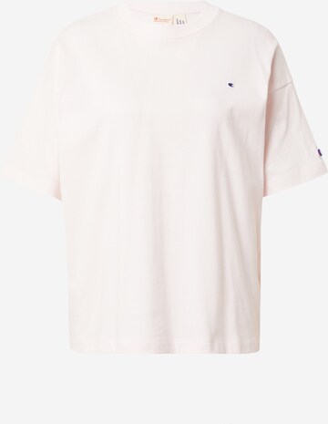 Champion Reverse Weave T-Shirt in Pink: predná strana