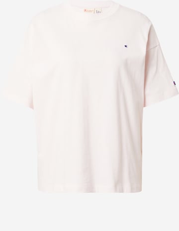 Champion Reverse Weave - Camisa em rosa: frente