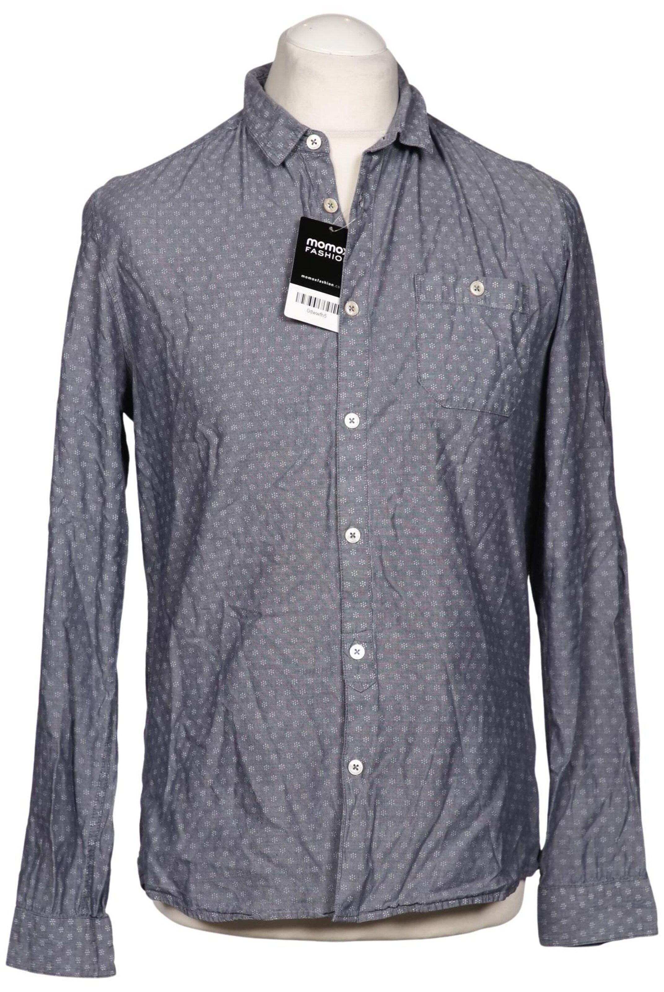 ARMEDANGELS Button Up Shirt in M in Blue: front