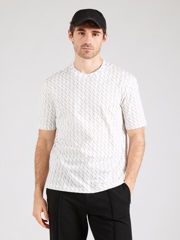 ARMANI EXCHANGE Tričko – béžová: přední strana