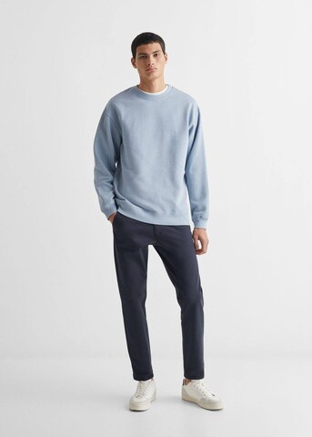 MANGO TEEN Sweatshirt 'Round6' in Blau