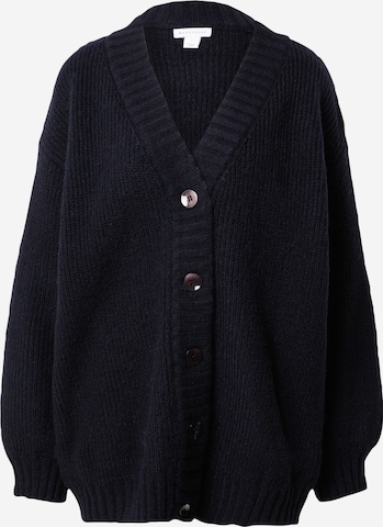 Cardigan Warehouse en noir : devant