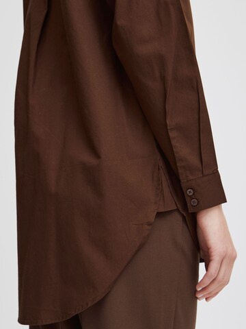 b.young - Blusa 'Gamze' en marrón