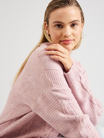ABOUT YOU Knit Cardigan 'Anja ' in Pink