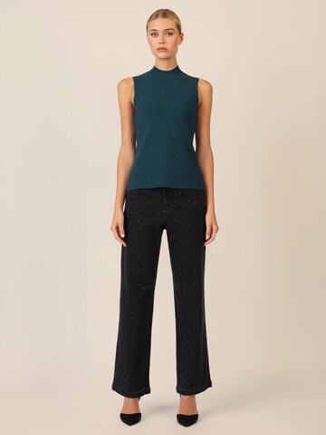 APART Knitted Top in Green