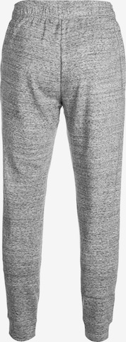 UNDER ARMOUR Tapered Workout Pants 'Rival Terry' in Grey