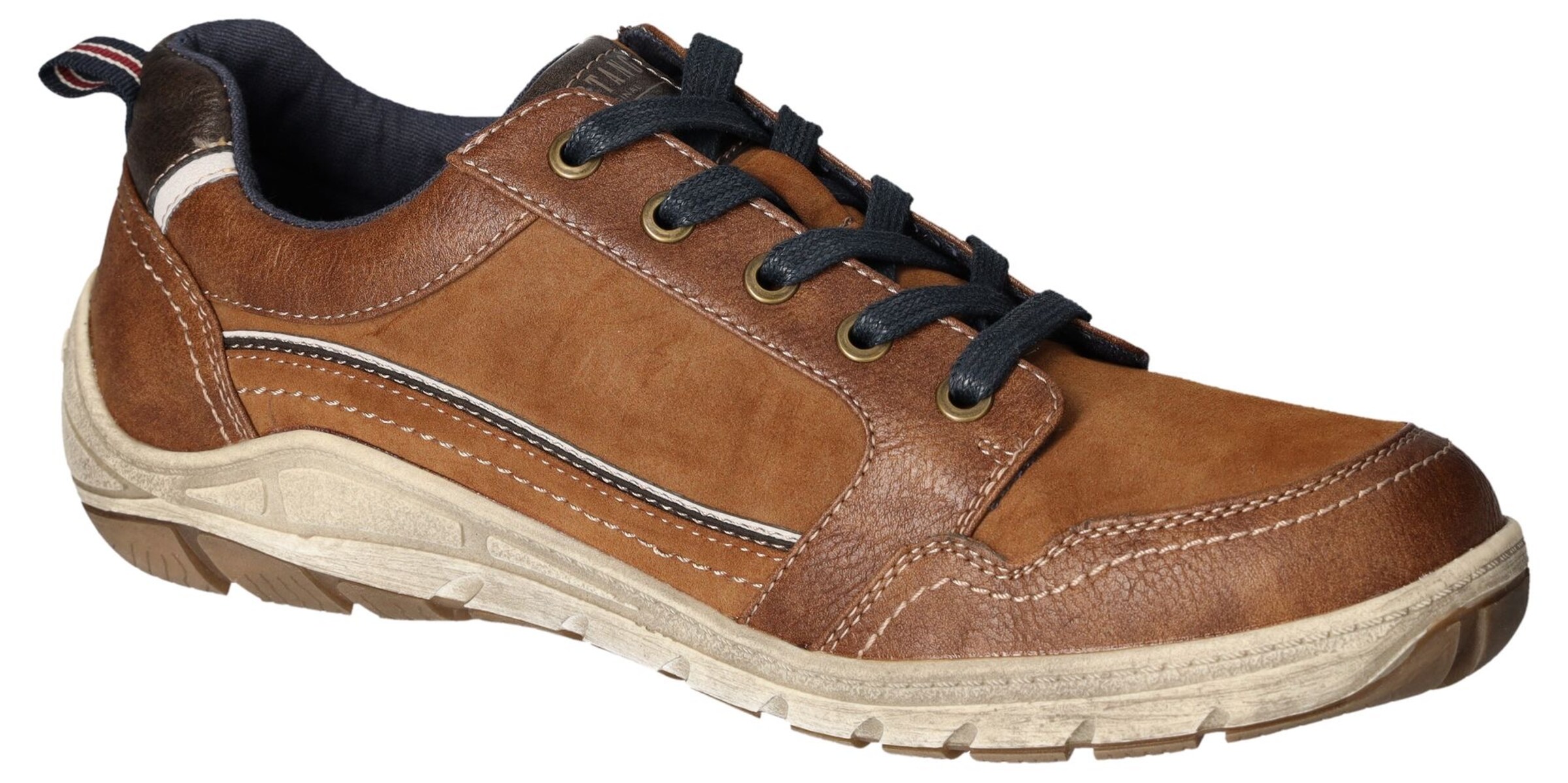 Baskets basses MUSTANG en marron