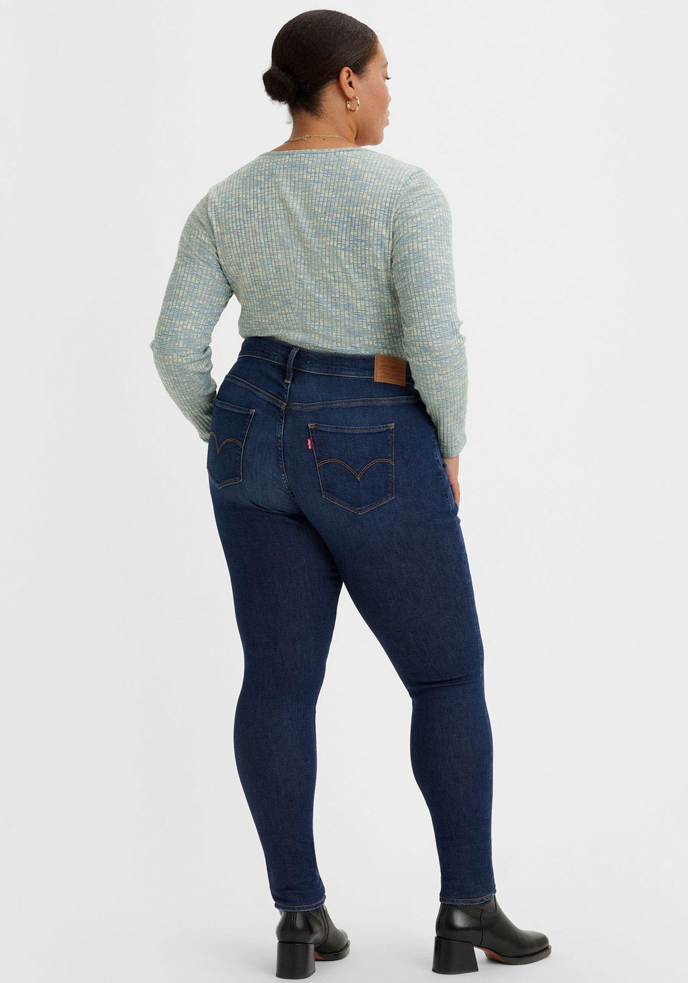Levi s Plus Skinny Jeans 720 in Blue Denim ABOUT YOU