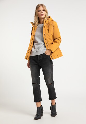 Veste d’hiver DreiMaster Vintage en jaune