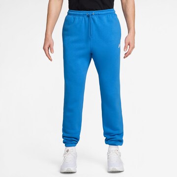 NIKE Tapered Sporthose 'Club' in Blau: Vorderseite