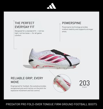 ADIDAS PERFORMANCE Обувь для футбола 'Predator Pro' в Белый