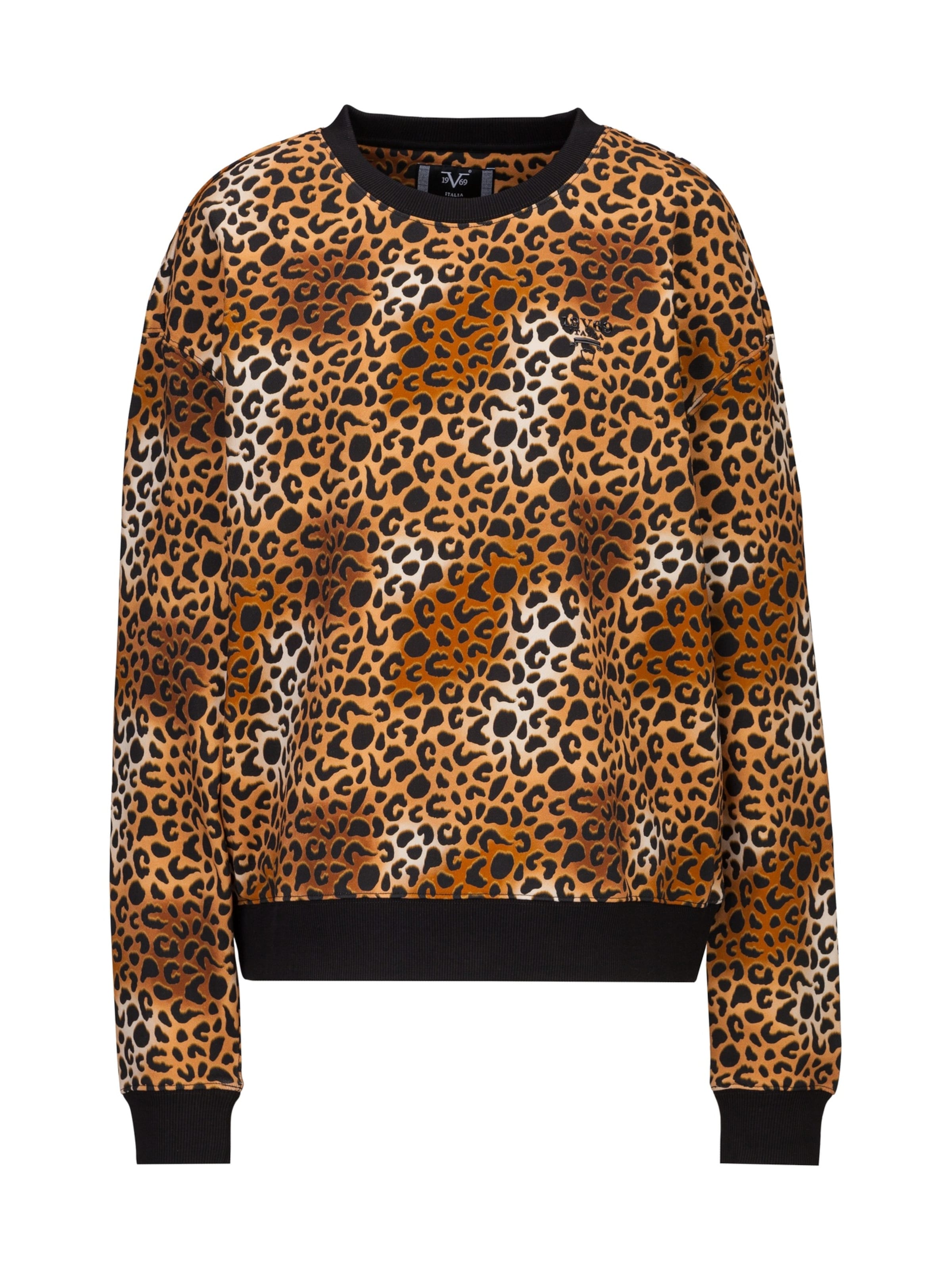 Sweat-shirt 'Sinja Leo' 19V69 ITALIA en marron : devant