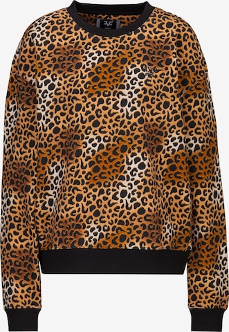 19V69 ITALIA Collegepaita 'Sinja Leo' värissä ruskea: etupuoli