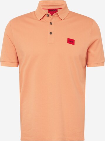 HUGO Poloshirt 'Dereso232' in Orange: predná strana