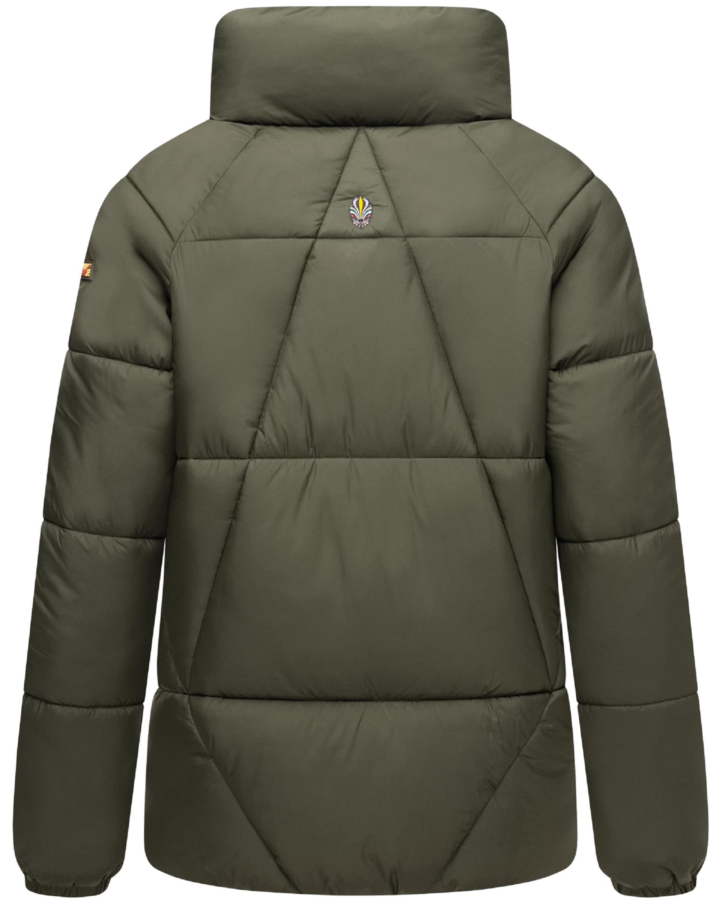 NAVAHOO Winter jacket 'Schokolina' in Green